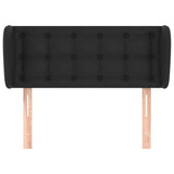 Vidaxl hoofdbord met randen 103x23x78 88 cm kunstleer zwart