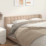 Vidaxl hoofdbord met randen 163x23x78 88 cm kunstleer cappuccinokleur