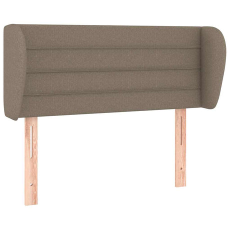 Vidaxl hoofdbord met randen 93x23x78 88 cm stof taupe