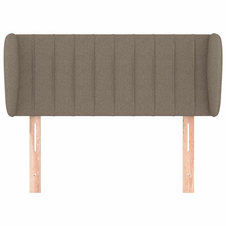 Vidaxl hoofdbord met randen 83x23x78 88 cm stof taupe