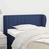 Vidaxl hoofdbord met randen 83x23x78 88 cm stof blauw