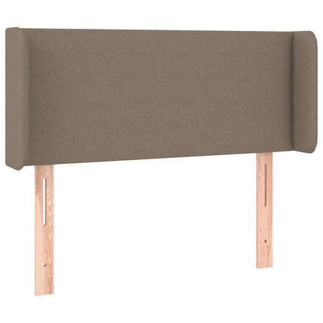 Vidaxl hoofdbord met randen 83x16x78 88 cm stof taupe