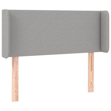 Vidaxl hoofdbord met randen 103x16x78 88 cm stof lichtgrijs