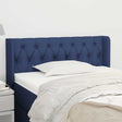 Vidaxl hoofdbord met randen 93x16x78 88 cm stof blauw