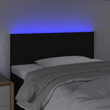 Vidaxl hoofdbord led 90x5x78 88 cm stof zwart