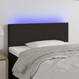 Vidaxl hoofdbord led 90x5x78 88 cm stof zwart