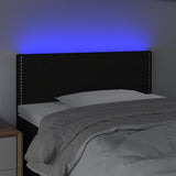 Vidaxl hoofdbord led 90x5x78 88 cm stof zwart