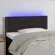 Vidaxl hoofdbord led 90x5x78 88 cm stof zwart