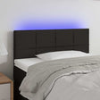 Vidaxl hoofdbord led 100x5x78 88 cm stof zwart