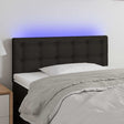 Vidaxl hoofdbord led 80x5x78 88 cm stof zwart