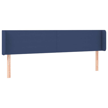 Vidaxl hoofdbord led 183x16x78 88 cm stof blauw