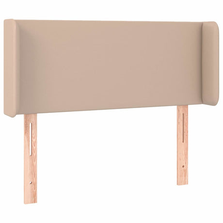 Vidaxl hoofdbord led 83x16x78 88 cm kunstleer cappuccinokleurig
