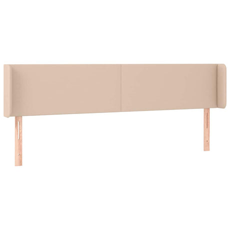 Vidaxl hoofdbord led 183x16x78 88 cm kunstleer cappuccinokleurig