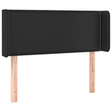 Vidaxl hoofdbord led 103x16x78 88 cm kunstleer zwart
