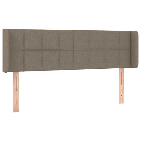 Vidaxl hoofdbord led 147x16x78 88 cm stof taupe