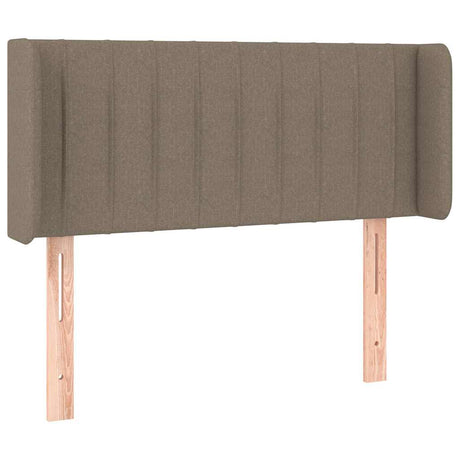 Vidaxl hoofdbord led 103x16x78 88 cm stof taupe