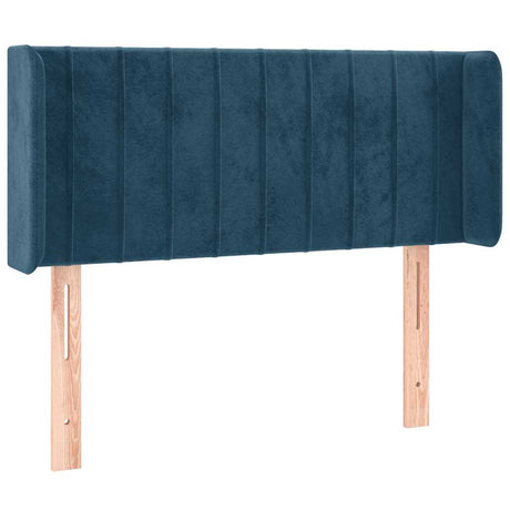 Vidaxl hoofdbord led 83x16x78 88 cm fluweel donkergroen