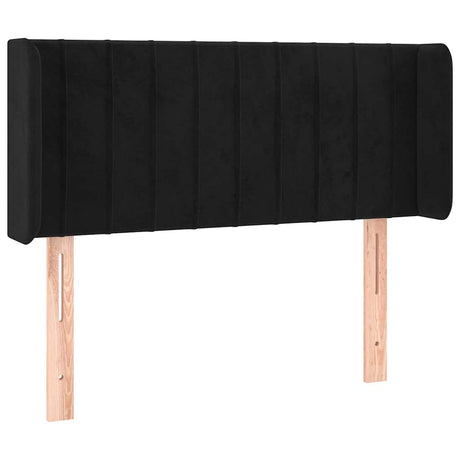 Vidaxl hoofdbord led 93x16x78 88 cm fluweel zwart