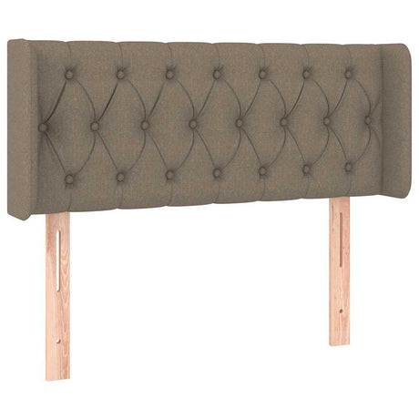 Vidaxl hoofdbord led 93x16x78 88 cm stof taupe