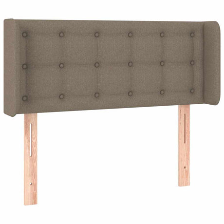 Vidaxl hoofdbord led 93x16x78 88 cm stof taupe