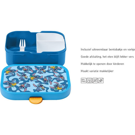 Mepal Campus Lunchbox Disney Stitch blau