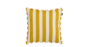 Kussen streep oker - l45xb45xh10cm