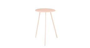 Seatle bijzettafel l.roze - h58xd38cm