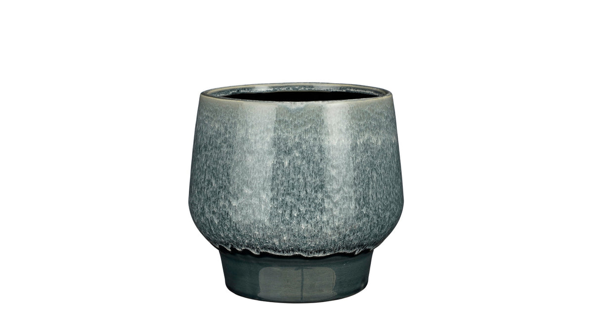 Monta pot rond d.blauw - h17xd19,5cm