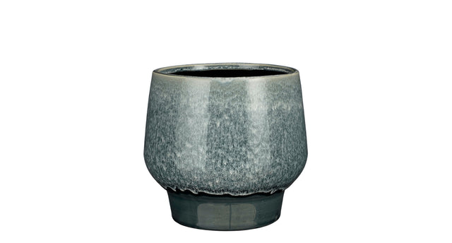 Monta pot rond d.blauw - h17xd19,5cm