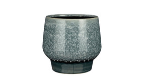 Monta pot rond d.blauw - h20xd22cm