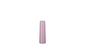 Xandra single flower vaas lila - h23,5xd7cm - glas