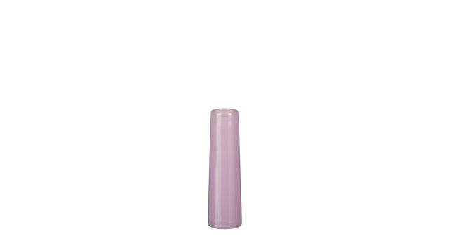 Xandra single flower vaas lila - h23,5xd7cm - glas
