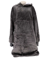 No Brand Kapuzenpullover Sherry 70 x 110 Anthrazit