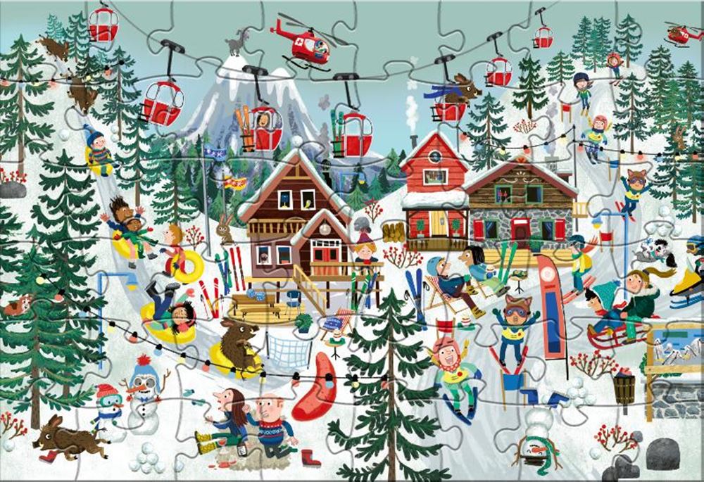 Rebo-Puzzle 48 Teile – Cas Cato gewinnt