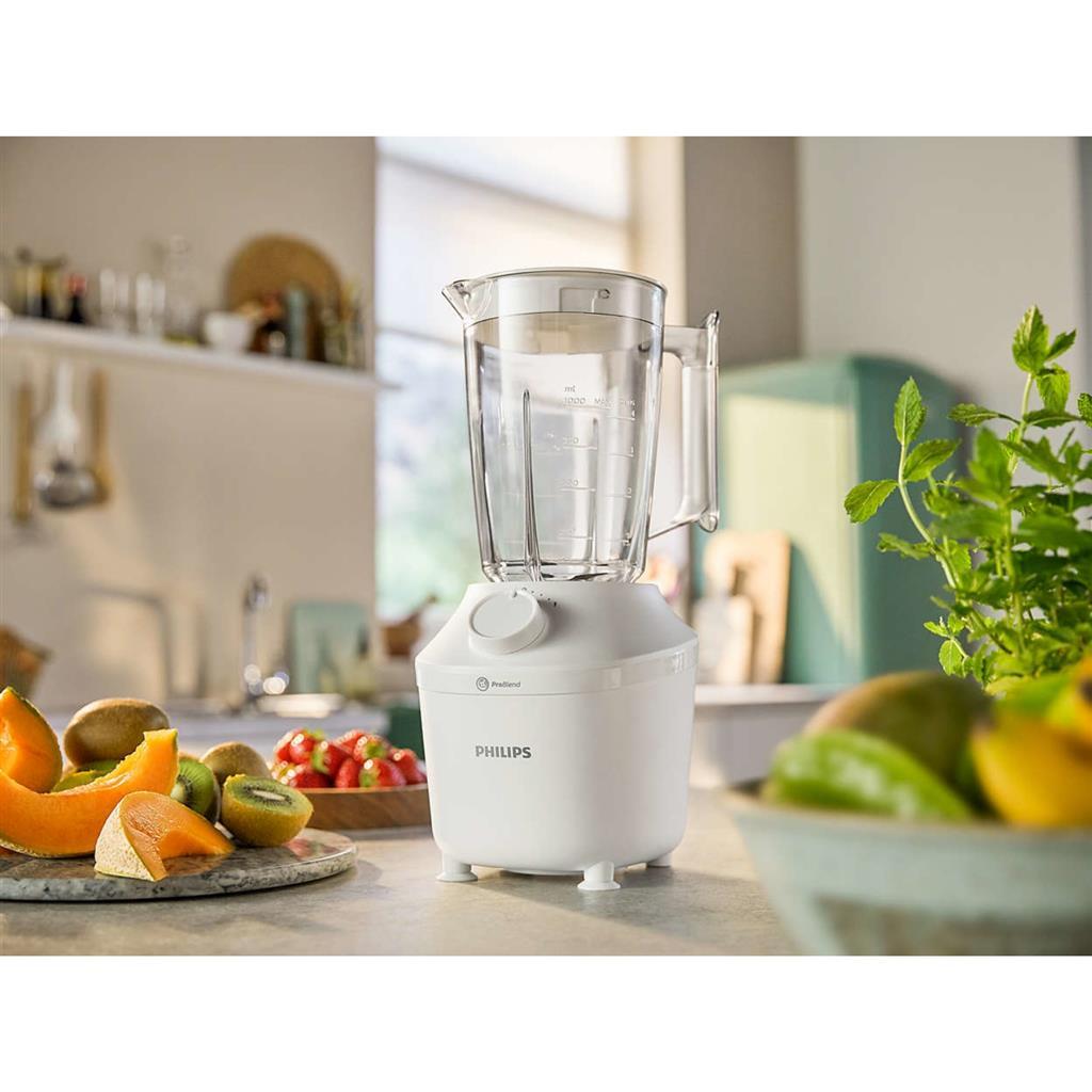 Philips HR2041 00 Mixer der Serie 3000, weiß
