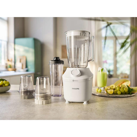 Philips HR2041 00 Mixer der Serie 3000, weiß