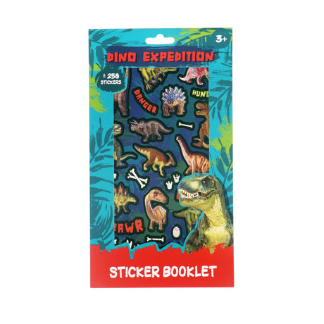 Einfaches Stickerbuch Jurassic Dino mit 250 Stickern
