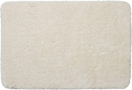 Sealskin Angora-Badematte, 60 x 90 cm, Polyester, gebrochenes Weiß