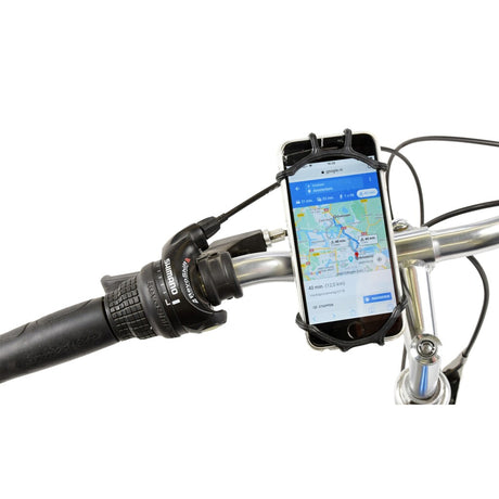 Xq max Fahrradtelefonhalter schwarz