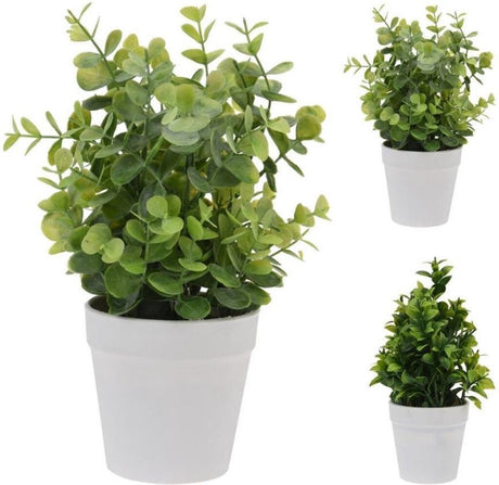 Sonstige Kunstpflanze im Blumentopf grün 25cm