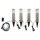 Prograrden Progarden Gartenlampen 4 ST LED 6.3x37,5 cm