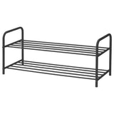 Aufbewahrungslösungsschuh Rack mit 2 Schichten 91x35x38,5 cm
