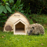 Prograrden Prograrden Hedgehog House 34,5x20x23,5 cm Holz mit Baumrinde