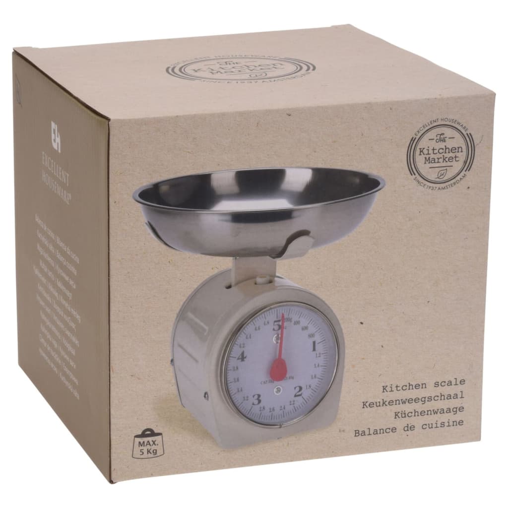 Ausgezeichnete Hauswarenküchenskala 5 kg Metall