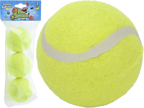Tennis ballen 3 stuks in zak