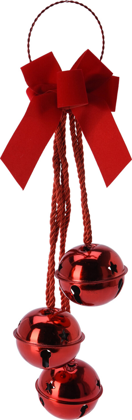 Türhängerglocken rot 14x14x46cm