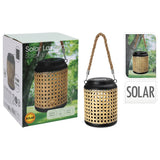 Prograrden LED-Solarlantarn mit Griff 12x16 cm