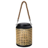 Prograrden LED-Solarlantarn mit Griff 12x16 cm
