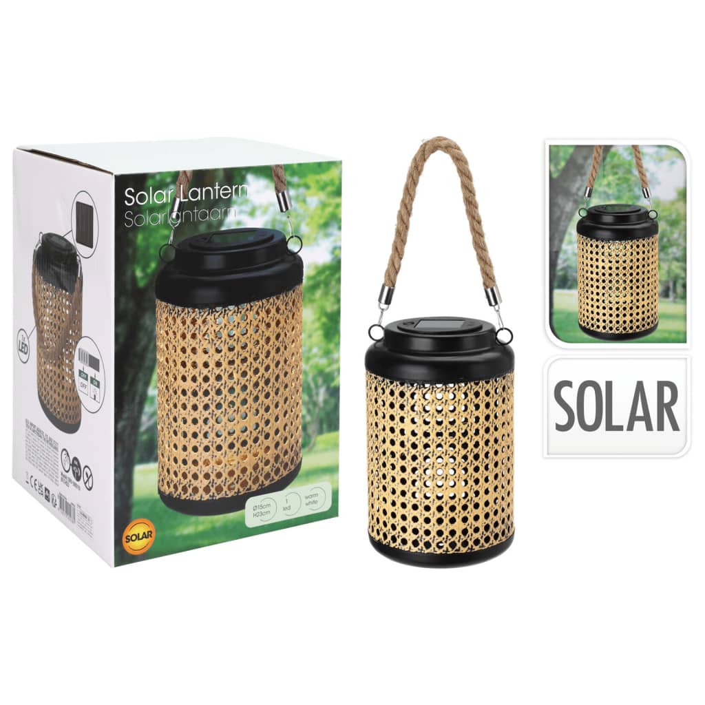 ProGarden LED-Sarlantararn mit Griff 15x23 cm