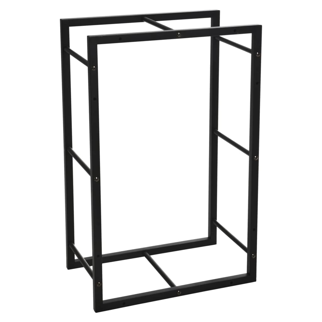 Prograrden Kamin rechteckig 45x28x70 cm Schwarz